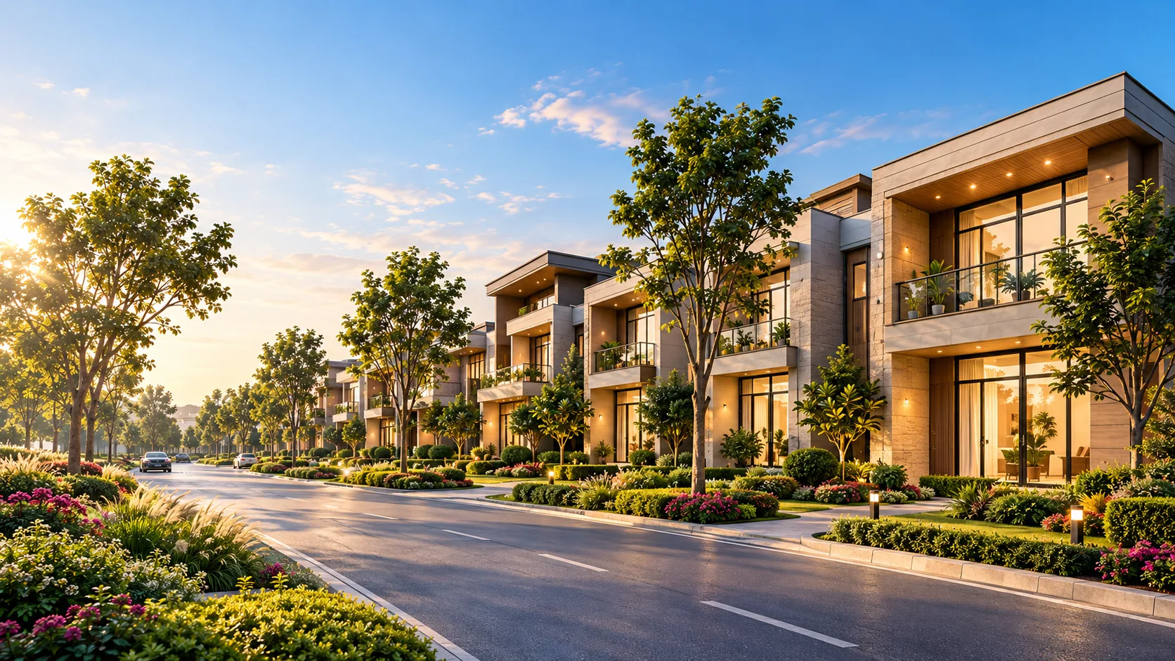 Residential development — architectural visualisation