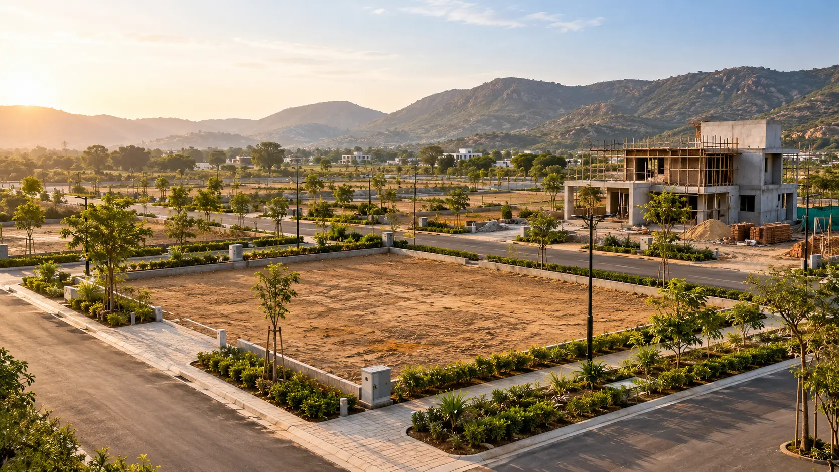Ready-to-build plotted development in Sohna